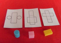 幾何形體表面積展開模型