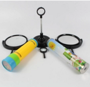 組合面鏡、哈哈鏡、簡易變焦透鏡、萬花筒